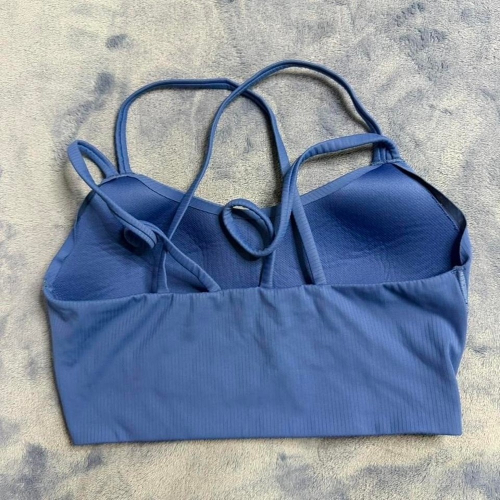 Move theology Blue‎ sports bra women Size: S - Picture 5 of 5